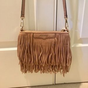 Rebecca Minkoff suede leather bag